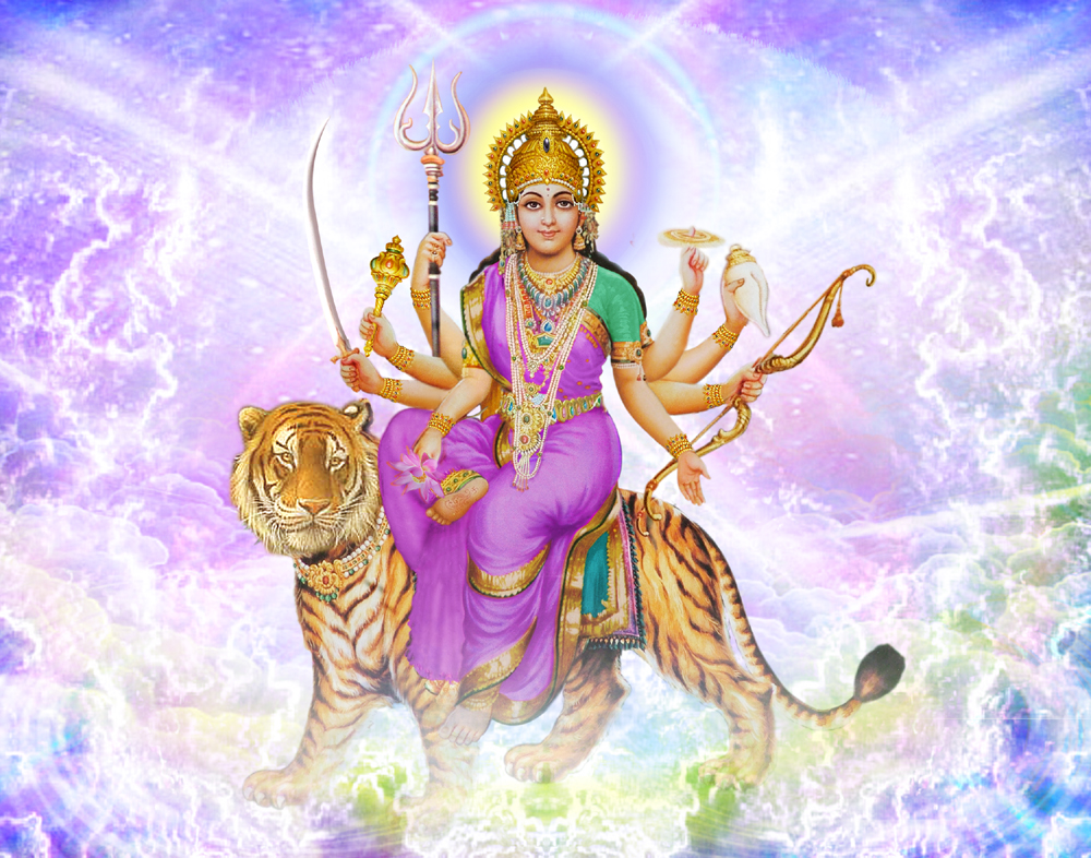 Animated Images Of Goddess Durga
