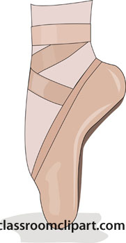 Ballet Dance Shoes Clip Art