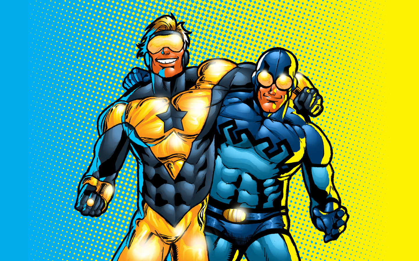 Booster Gold Blue Beetle