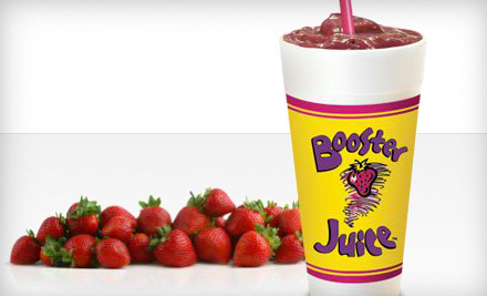 Booster Juice Nutrition Pomegranate Punch