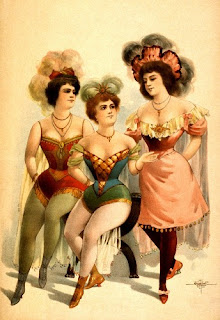 Burlesque Dancers Dancing