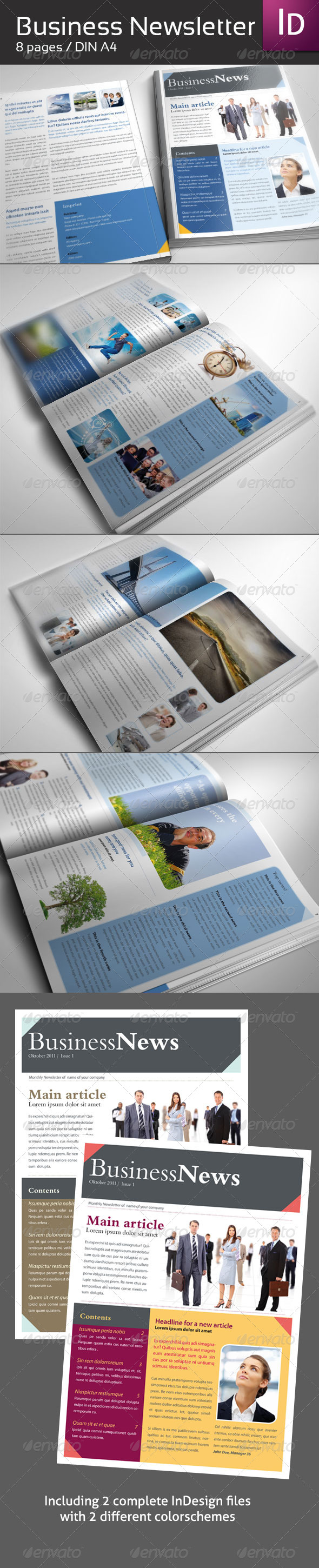 Business Newsletter Templates Free Download