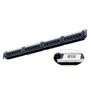 Cat6 Patch Panel With Cat5e Cable