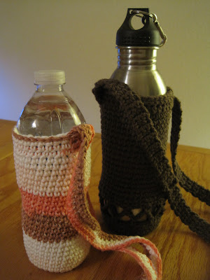 Crocheted Water Bottle Holder