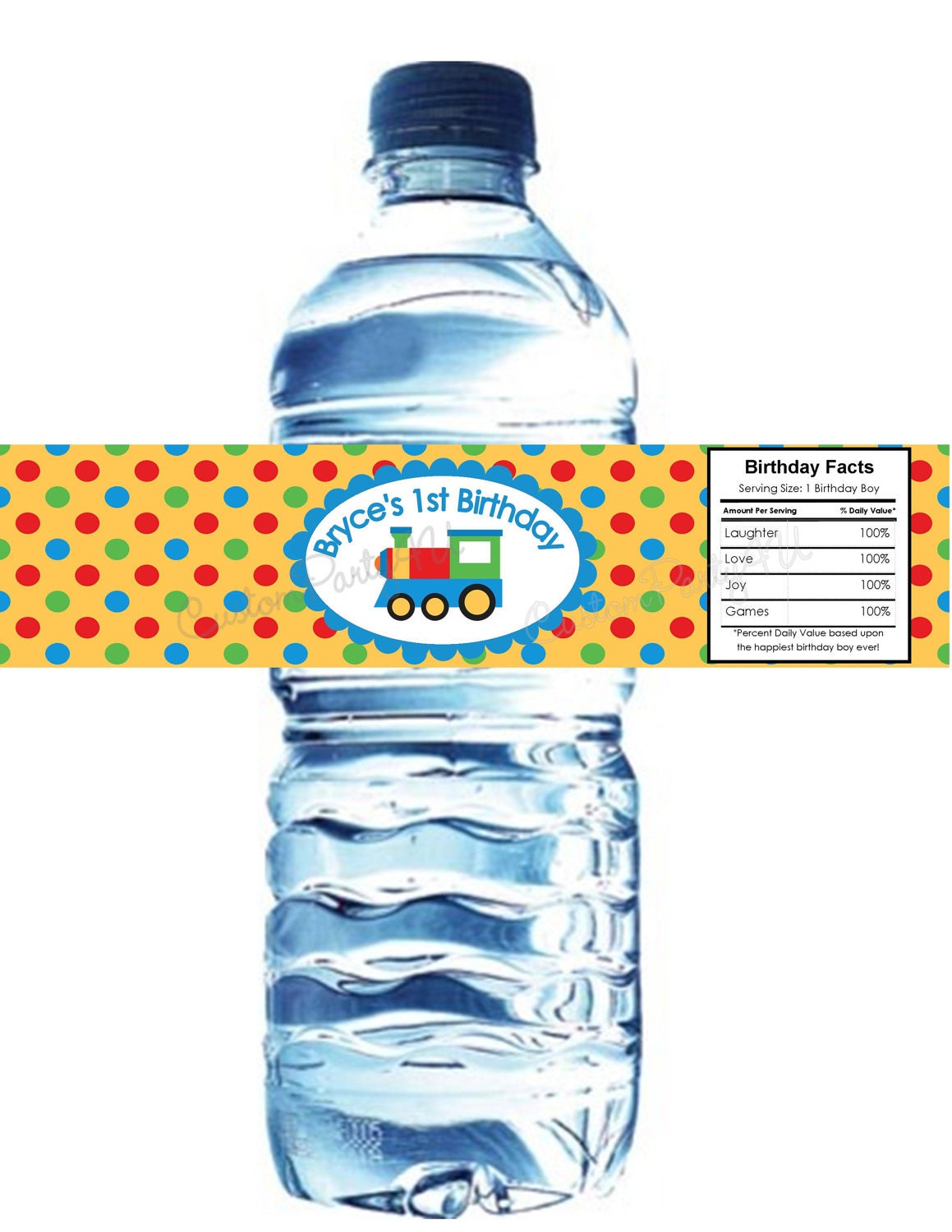Custom Water Bottle Labels Waterproof