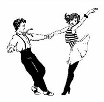 Dance Party Cartoon