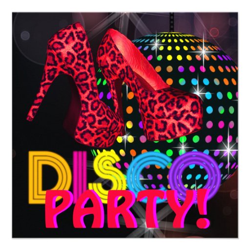 Dance Party Invitations Templates