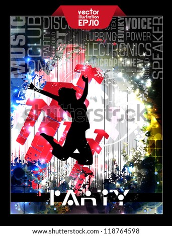 Dance Party Poster Designs