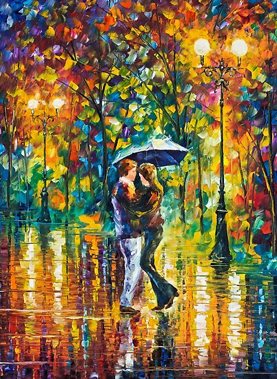 Dancing In The Rain Painting Artist