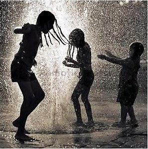 Dancing In The Rain Photography Black And White
