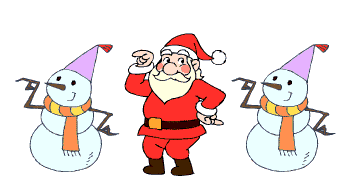 Dancing Santa Animated Gif