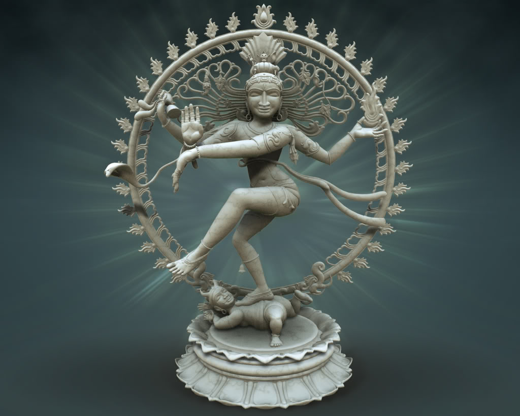 Dancing Shiva Yoga Pose
