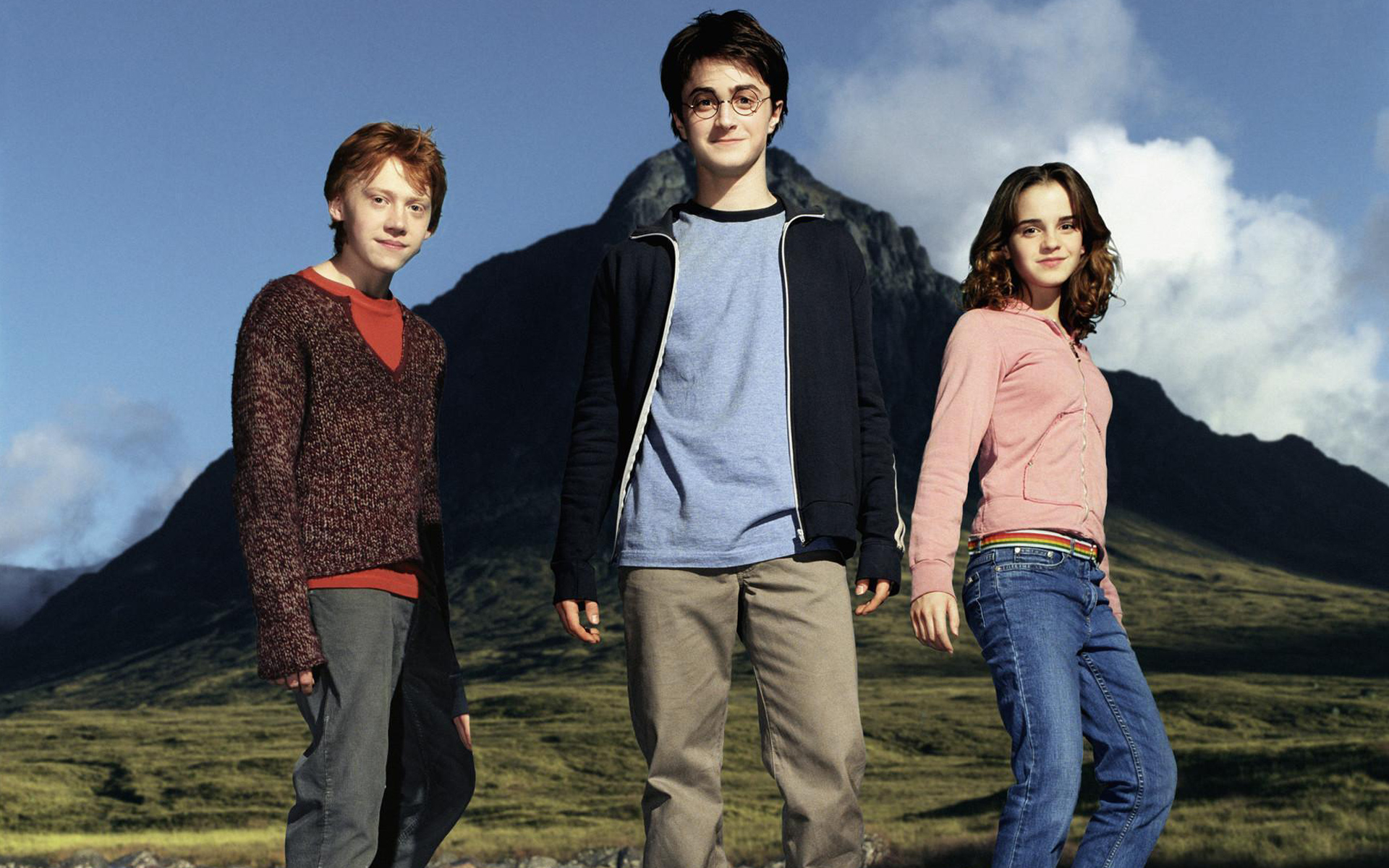 Daniel Radcliffe And Emma Watson And Rupert Grint