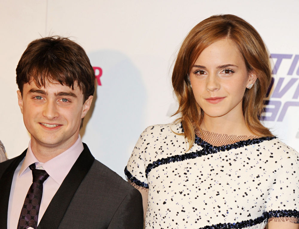 Daniel Radcliffe And Emma Watson Kissing