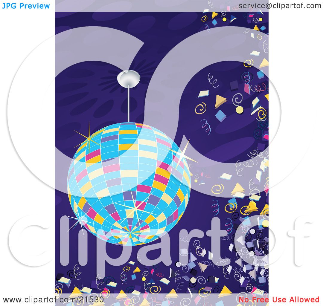 Disco Dance Party Clip Art