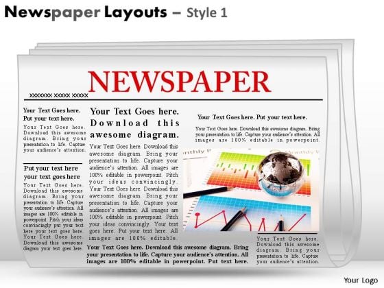 Editable Newspaper Template For Kids