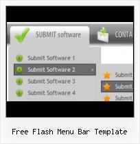 Flash Menu Bar For Website