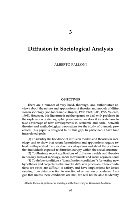 Functional Analysis Sociology