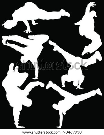Hip Hop Dance Pictures Clip Art
