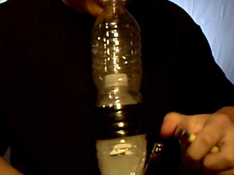 Homemade Water Bottle Bong