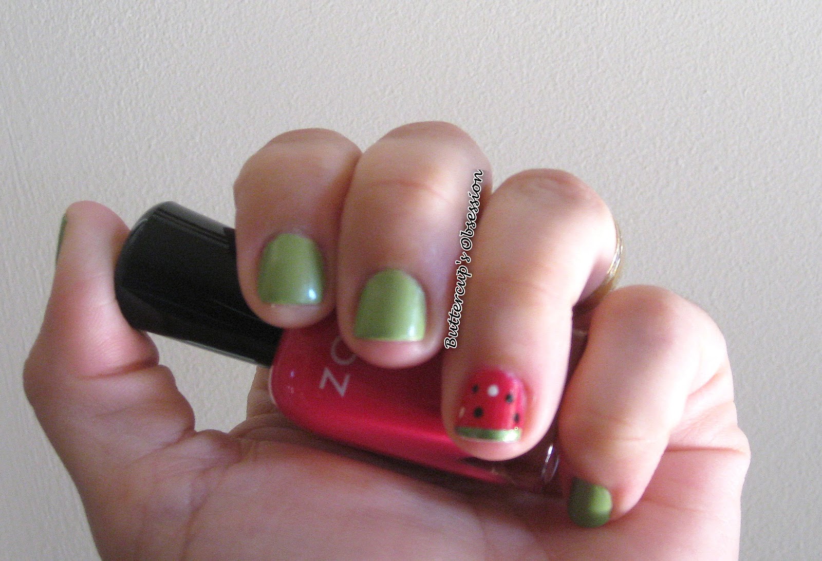 How To Do Watermelon Nails