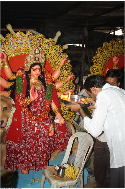 Images Of Goddess Durga In Bengal