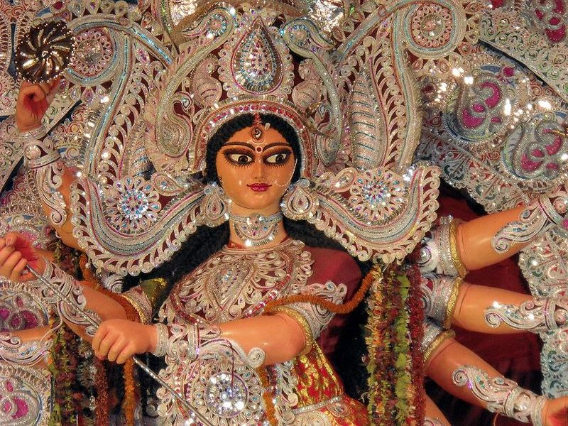 Images Of Goddess Durga In Kolkata