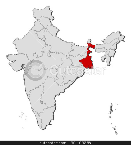 India Map Outline Clip Art