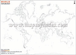 India Map Outline Printable
