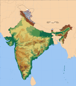 India Map Political Blank Printable