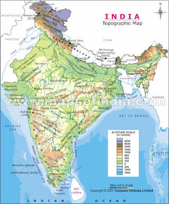 India Map Political Outline