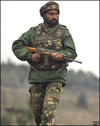 Indian Army Soldier In Action