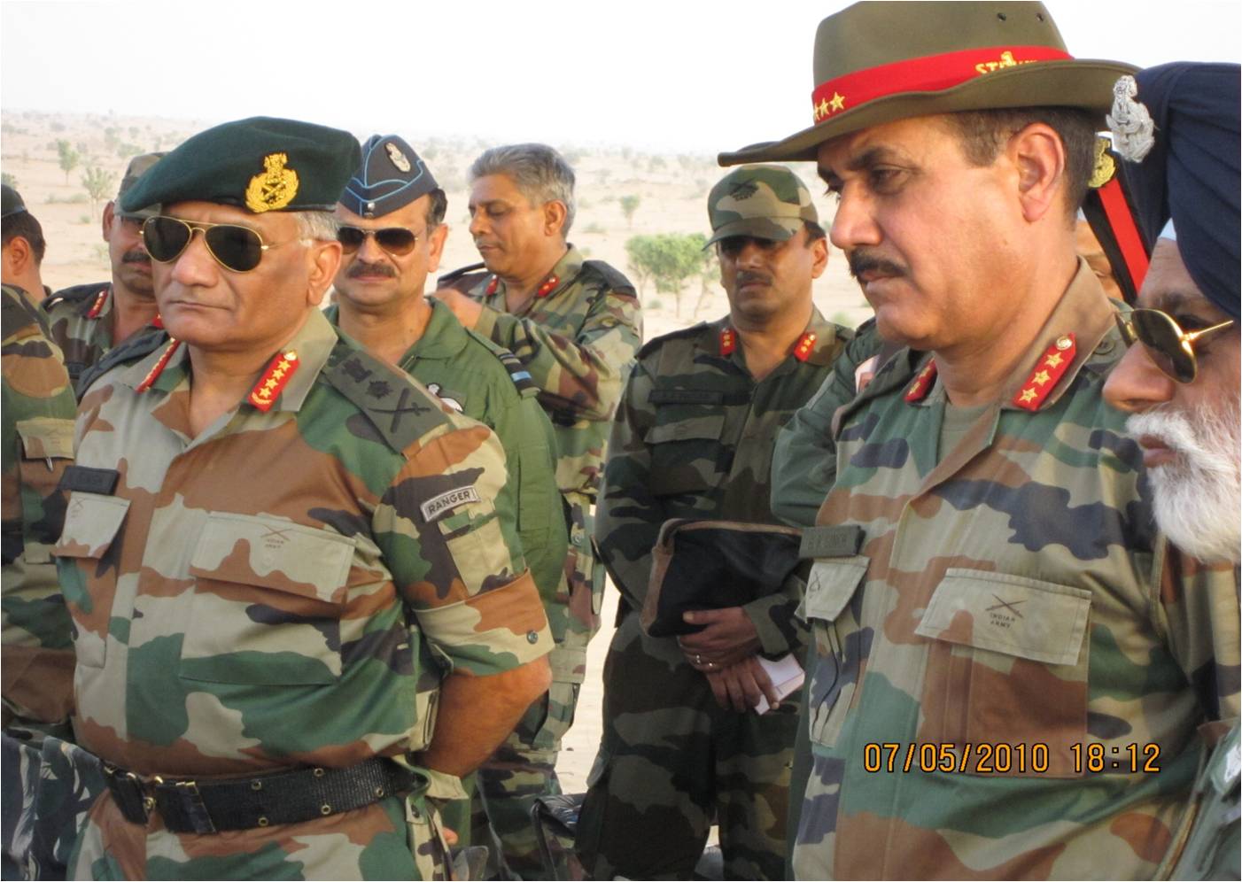 Indian Army Uniform Colour