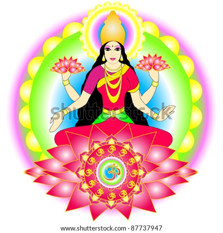 Indian Goddess Lakshmi