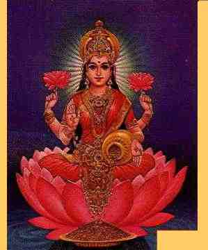 Indian Goddess Lakshmi
