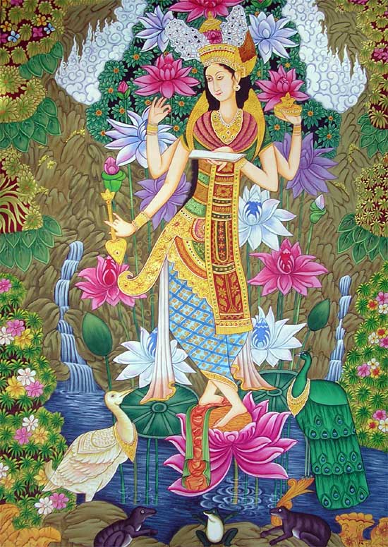 Indian Goddess Paintings
