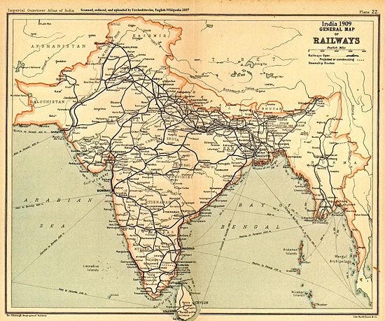 Indian Railways Map Pdf