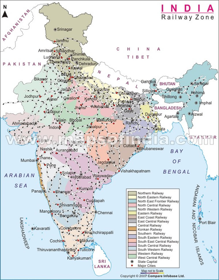 Indian Railways Route Map Pdf