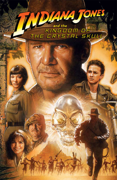 Indiana Jones And The Kingdom Of The Crystal Skull Dvd Cover