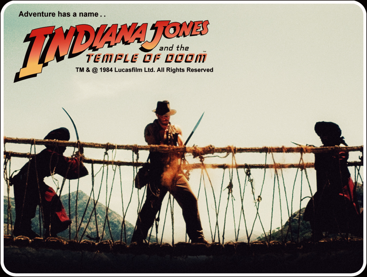 Indiana Jones And The Temple Of Doom Wallpaper