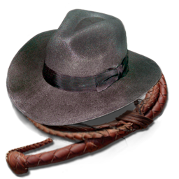 Indiana Jones Hat And Whip
