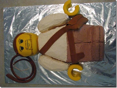 Indiana Jones Lego Cake