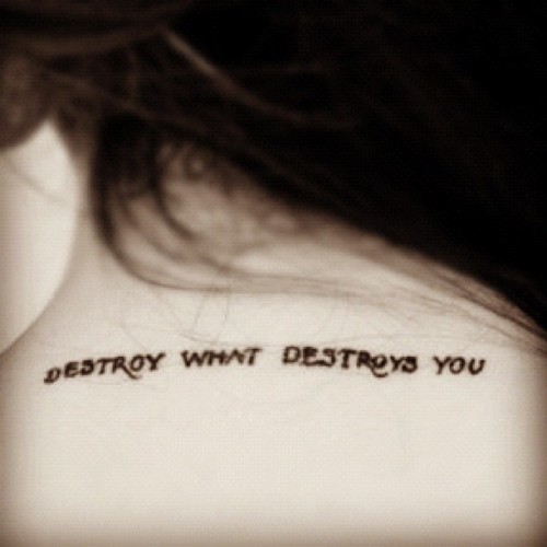 Inspirational Quotes About Life Tattoos