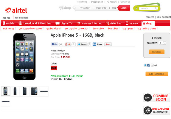 Iphone 3gs Price In India Airtel