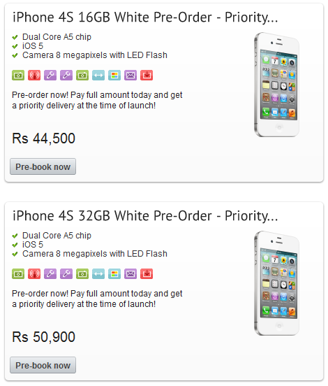 Iphone 4s Price In India 32gb