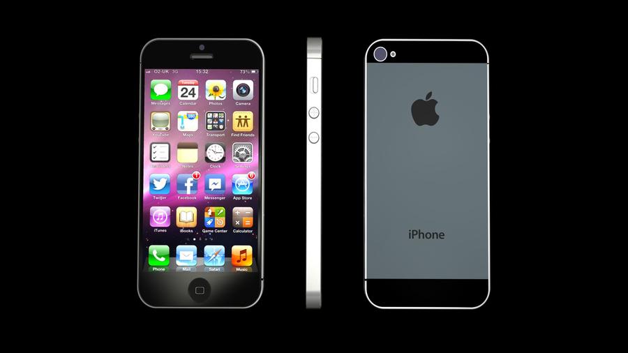 Iphone 5 White And Black Side By Side