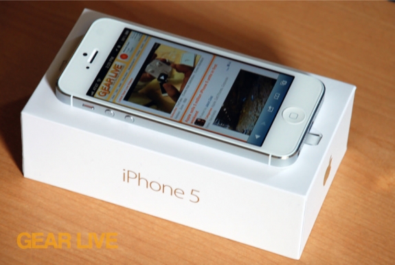 Iphone 5 White And Silver Unboxing