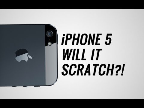 Iphone 5 White Or Black Scratch