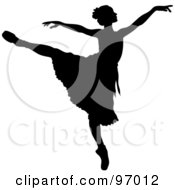 Irish Dancer Silhouette Clip Art