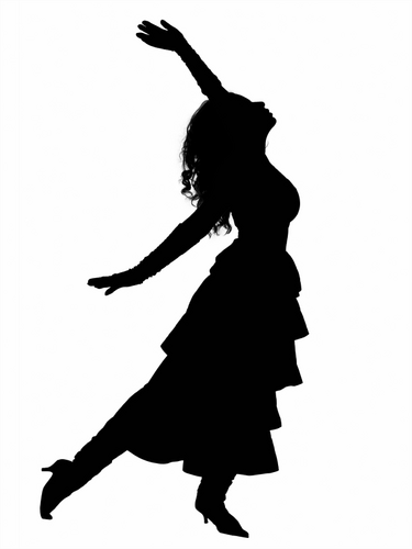 Jazz Dancer Silhouette